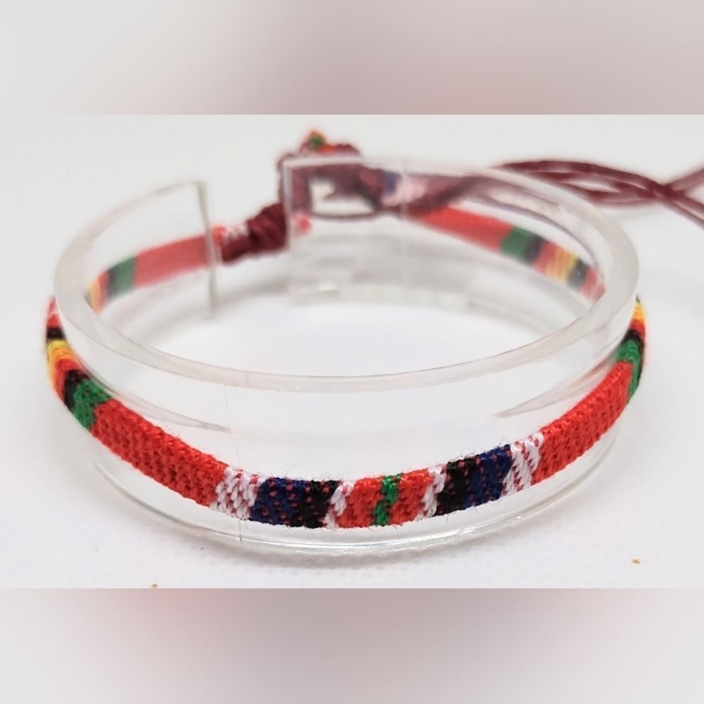 Men's bracelet‎ striped punk new e75